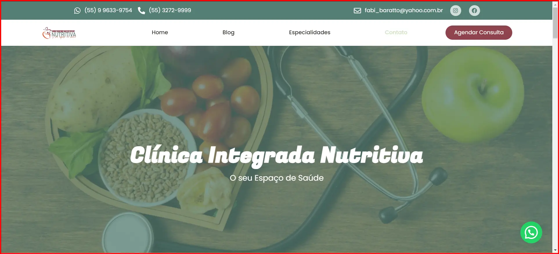 Clínica Integrada Nutritiva